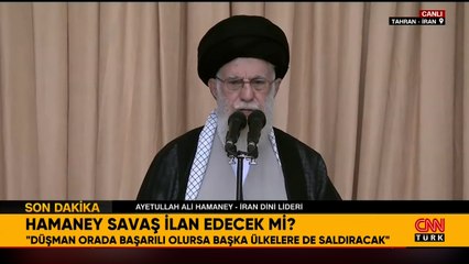 İran Dini Lideri Hamaney, 4 yıl sonra ilk kez Tahran'da Cuma Hutbesi'nde konuştu
