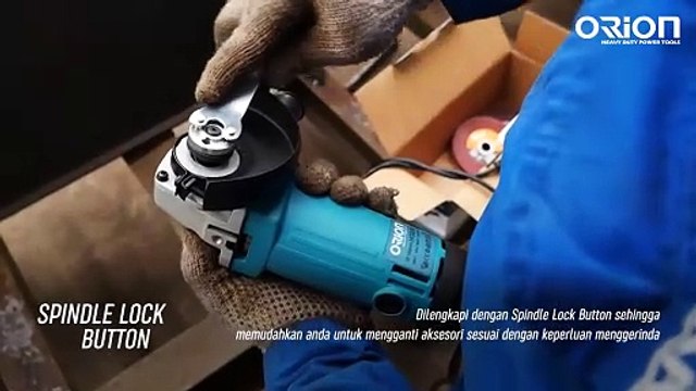 JUAL MESIN GERINDA HARGA TERJANGKAU DENGAN KUALITAS TERBAIK - ORION ANGLE GRINDER HG954