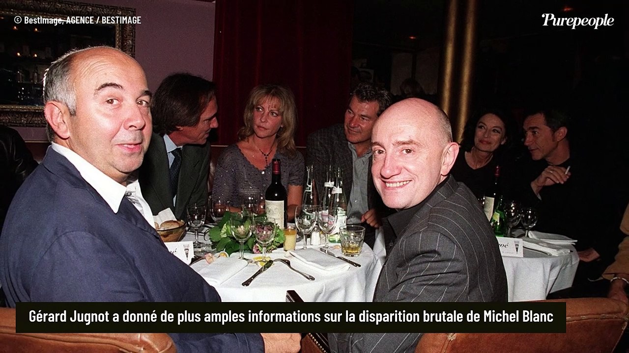 "Enorme allergie", "réanimation"... Les ultimes instants de Michel Blanc révélés par Gérard Jugnot