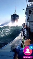 Sea storm and waves.....