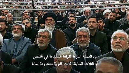 خامنئي: الهجوم الصاروخي الإيراني على إسرائيل "مشروع تماما"