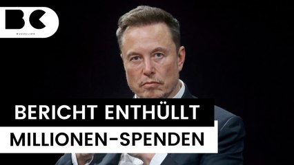 Musk: Geheime Unterstützung für rechte Gruppen
