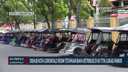 Dishub Kota Gorontalo Resmi Tetapakan Biaya Retribusi di 60 Titik Lokasi Parkir