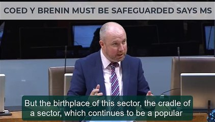 MS Mabon ap Gwynfor on threat to Coed y Brenin Visitor Centre