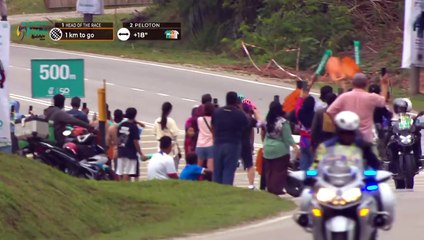 Tarozzi résiste au retour du peloton et règle De Bod au sprint : l'arrivée en vidéo