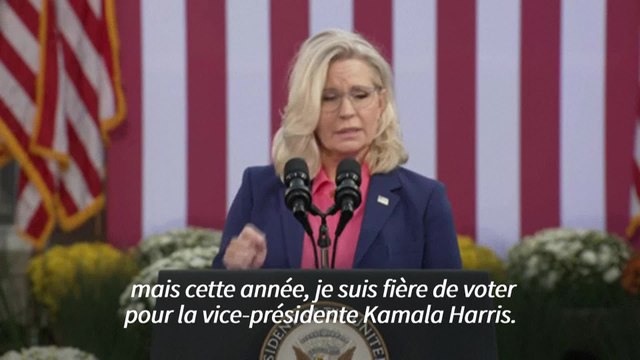 Liz Cheney, opposante républicaine à Trump, apporte son soutien à Kamala Harris
