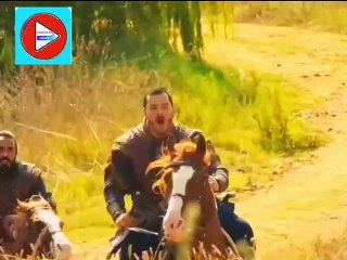 عثمان غازی نے قلعہ کارادین پر منجنیق کی پتھر سے غلطی سے علاءالدین لگ گیا رولا دینے والا سین