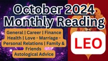 Leo Horoscope October 2024 - Astrologer Pallav Bhatt