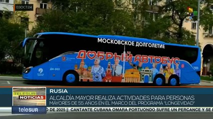 Programa "Longevidad" en Rusia garantiza bienestar a su pueblo