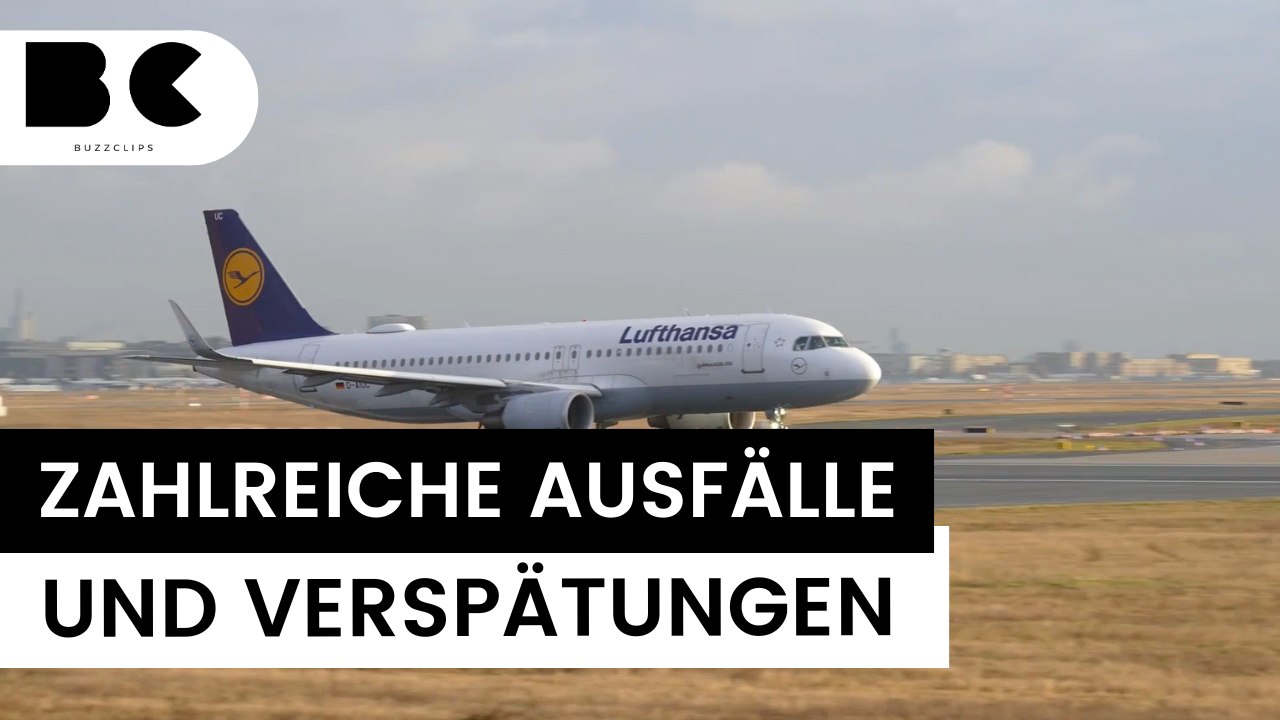 Chaos an deutschen Flughäfen geht weiter!