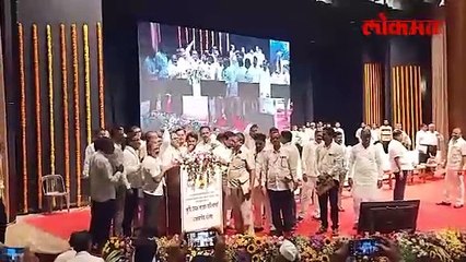 अब्दुल सत्तारांविरोधात भर स्टेजवर घोषणा...मंत्र्यांना कार्यक्रम सोडून जावं लागलं...