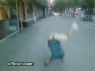 Un salto arrière rater