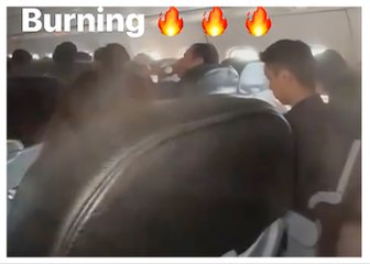 Plane forced to turn back as cabin fills with smoke
