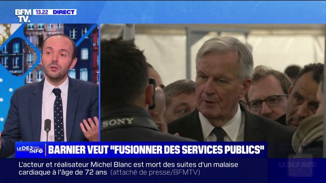 Budget 2025: Michel Barnier souhaite fusionner des services publics