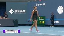 Beijing - Sabalenka éliminée aux portes du dernier carré par Muchova