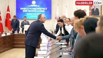 Bakan Işıkhan, 'Engelli ve Eski Hükümlü Hibe Desteği Çağrısı'nda bulundu