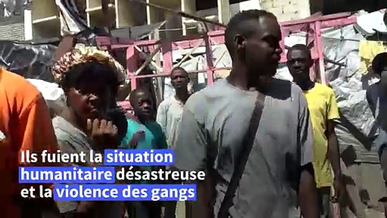 "C'est l'enfer": en Haïti, les déplacés face à une situation humanitaire qui s'aggrave