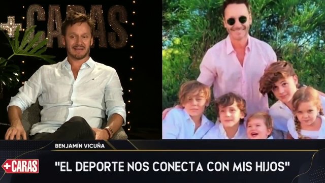 Benjamín Vicuña habló sobre el vínculo con sus hijos en medio de la separación de Pampita y Roberto García Moritán