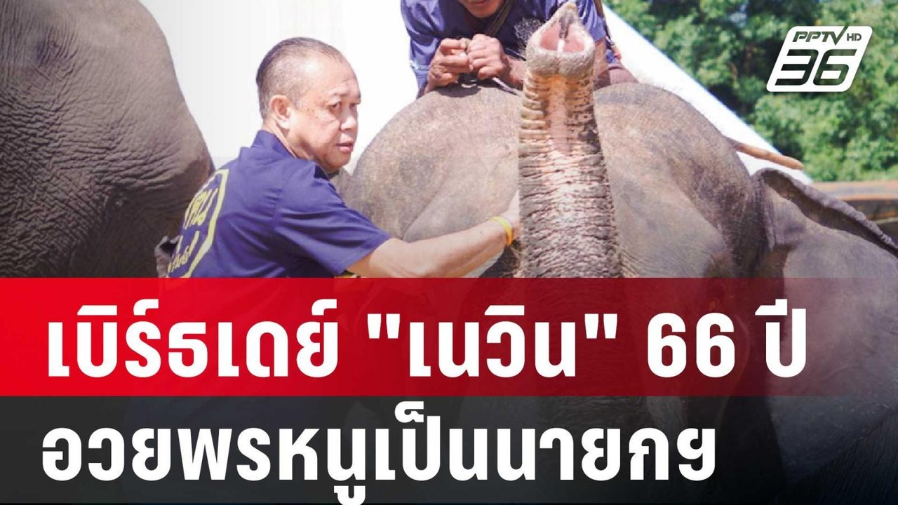 เบิร์ธเดย์"เนวิน" 66 ปี รมต.-สส.-สว.พรึ่บ! อวยพ...