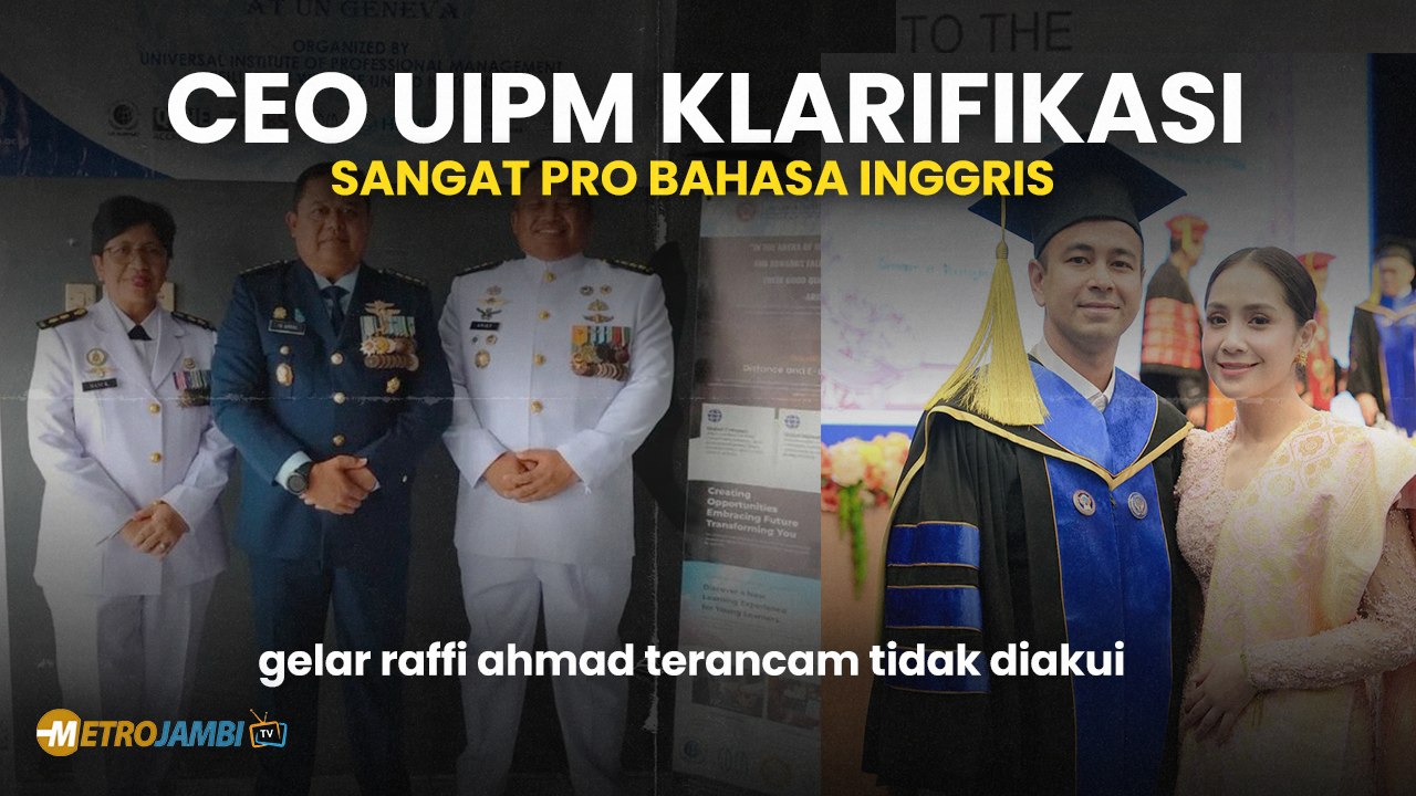 Gelar Raffi Ahmad Terancam Tidak Diakui, CEO UIPM Beri Klarifikasi