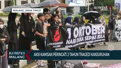 Aksi Kamisan Peringati Dua Tahun Tragedi Kanjuruhan