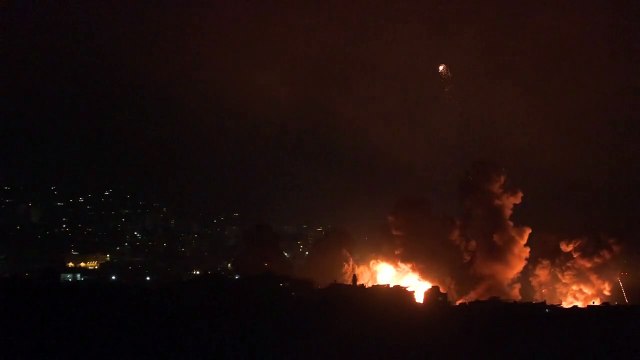 قصف إسرائيلي عنيف على ضاحية بيروت الجنوبية