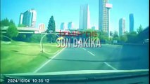 İzmir Bayraklı’da trafik kazası! O anlar kamerada