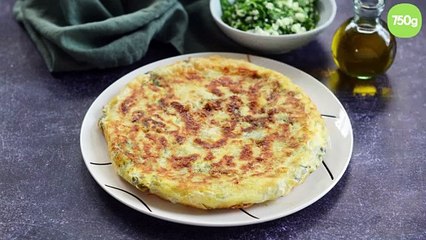 Tarte filo, féta et épinards à la poêle