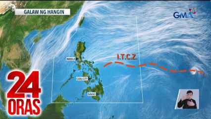 ITCZ, magdadala ng mga pag-ulan sa ilang bahagi ng bansa sa weekend | 24 Oras