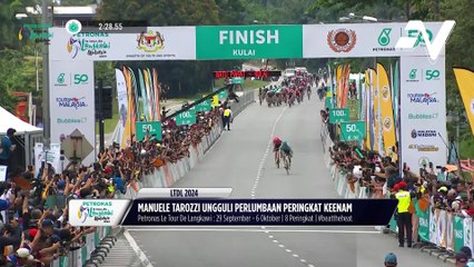 Manuele Tarozzi ungguli perlumbaan peringkat keenam LTDL 2024