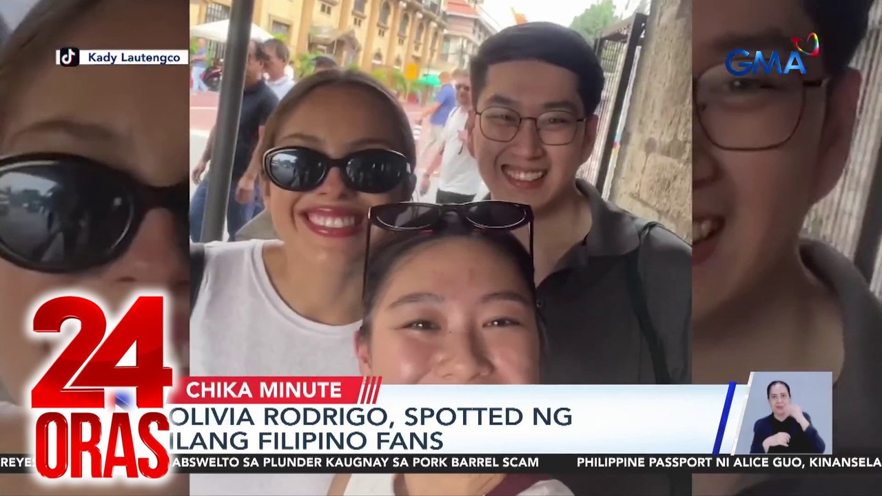 Olivia Rodrigo, spotted ng ilang Filipino fans