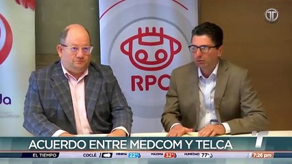 Medcom y Telca firman un acuerdo para la difusión de contenidos