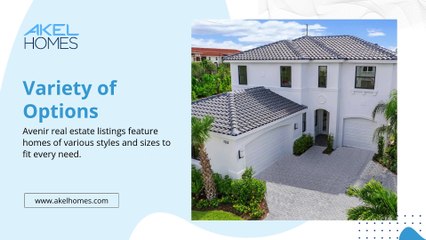 Avenir Properties for Sale: What You Should Know?