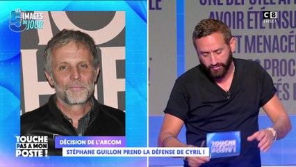Stéphane Guillon prend la défense de Cyril Hanouna face à l'ARCOM
