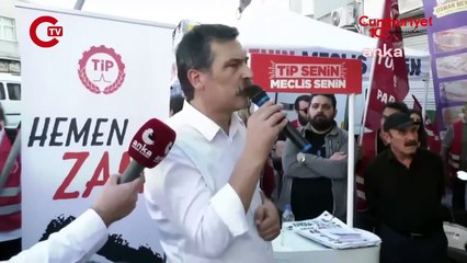 Erkan Baş semt pazarında isyan etti! "Suyun parayla satılmasını..."