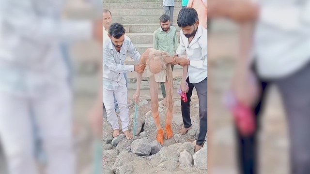 El vídeo que ha dado la vuelta al mundo de un anciano encontrado en una cueva que asegura tener 188 años