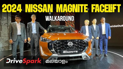 Download Video: 2024 Nissan Magnite Facelift SUV Malayalam Walkaround | Features & Safety | Abhishek Mohandas