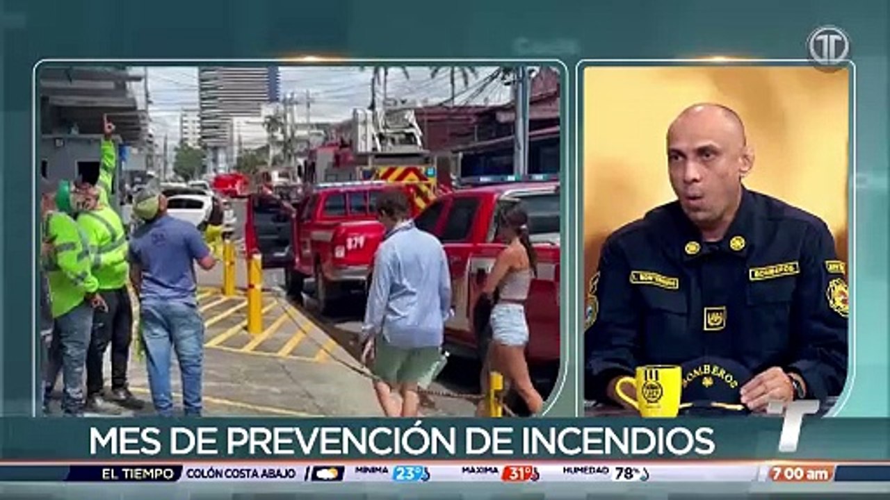 Cuerpo de Bomberos emite recomendaciones en el Mes de Prevención de Incendios