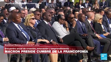 "El francés es una lengua de resistencia y de invención": Emmanuel Macron en la Cumbre de la Francofonía