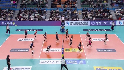 기업은행, '김연경 30점' 흥국생명 꺾고 4강 진출 / YTN
