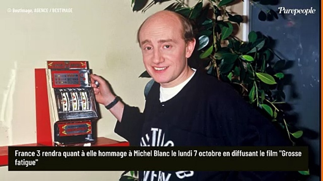 La disparition de Michel Blanc bouleverse les chaînes de télévision, déprogrammations en pagaille