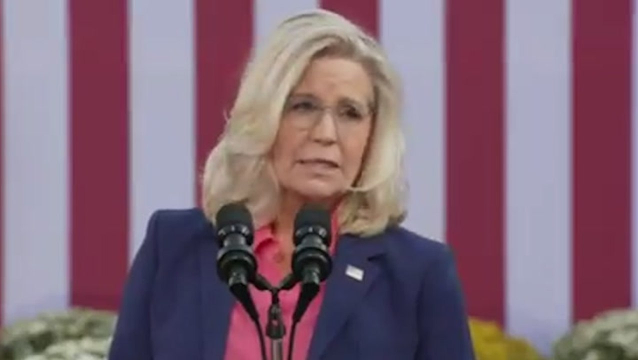 Republican Liz Cheney mocks Donald Trump’s fake tan
