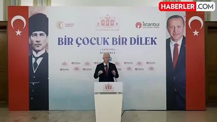 İstanbul Valiliği 'Bir çocuk bir dilek' projesinin ikincisini düzenledi