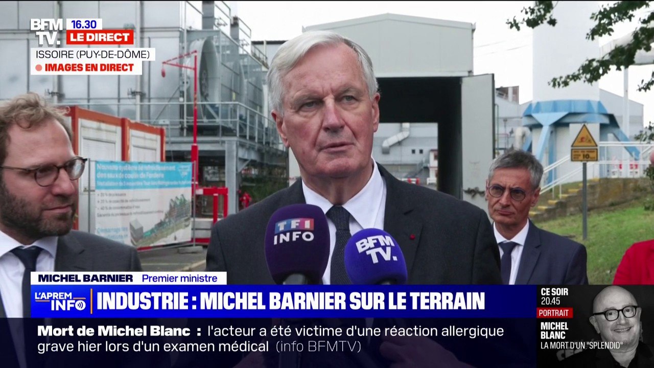 Report de l'indexation des pensions: "Je suis ouvert à ce qu'on trouve d'autres solutions", indique Michel Barnier