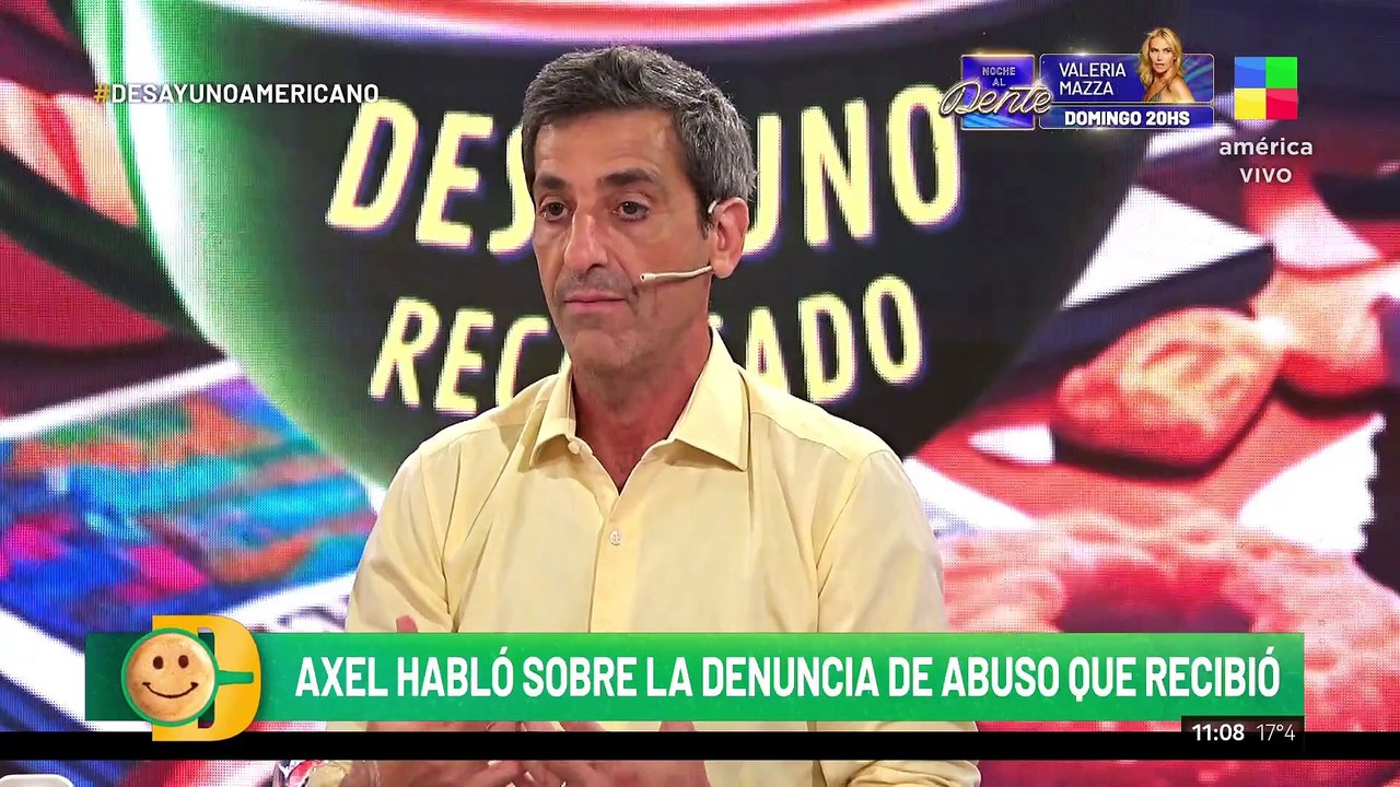 Axel habló sobre la denuncia de abuso que recibió: "La pericia psiquiátrica a ella le dio todo mal"