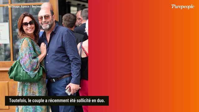 La première fois qu'on nous propose... : Julia Vignali et Kad Merad s'apprêtent à relever un nouveau défi en couple !