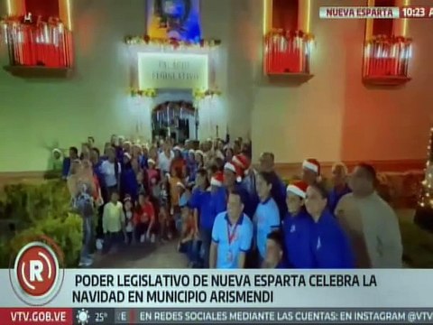 Nva Esparta | Legisladores junto al pueblo dieron la bienvenida a la Navidad en el mcpio. Arismendi