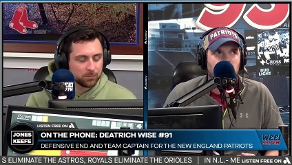 Jones & Keefe: Deatrich Wise on Davon Godchaux speaking out