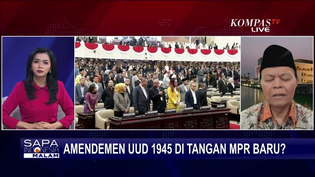 Wakil Ketua MPR Hidayat Nur Wahid Tanggapi Soal Wacana Amendemen UUD 1945