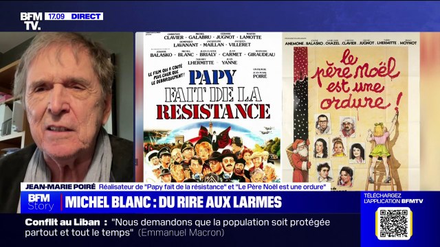 Un homme charmant et très drôle : Le réalisateur Jean-Marie Poiré rend hommage à Michel Blanc